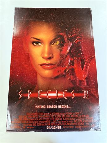 Species II Original Rolled 27x40 Movie Poster