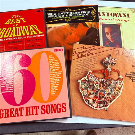 5 Vintage Vinyl Box Sets
