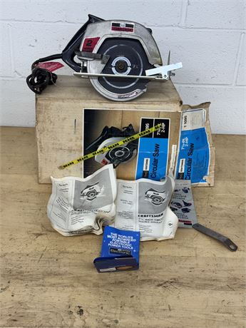 Carftsman 7 1/4 Inch Circular Saw