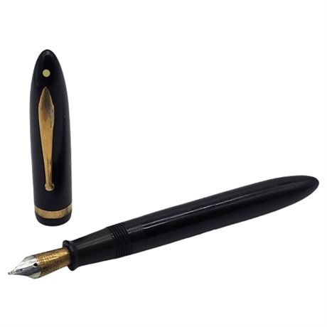 Vintage SHEAFFER Balance Black Fountain Pen
