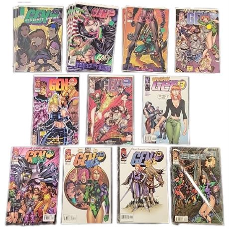 Image "Gen13" & "Gen13 Bootleg" Comic Book Lot (Some Multiples/Variants)