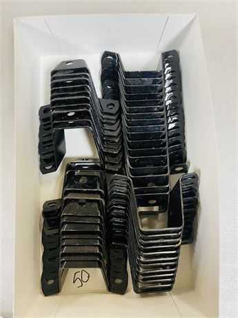 50 NOS Harley Davidson License Plate Brackets