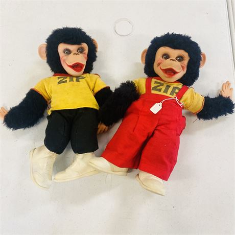 Vintage Zip the Monkey Dolls