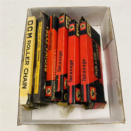 6 NOS Assorted Chains