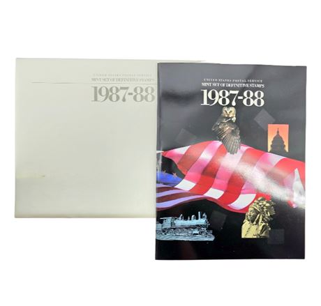 1987-88 Definitive Mint Set Stamp Collection - Complete