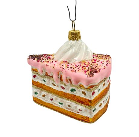 Large Glass Poland "Piece of Cake"