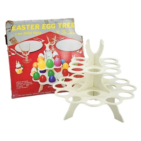 Vintage Saittis Easter Egg Tree Holiday Display