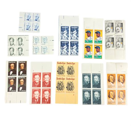 Lot of Plate Block & Block Stamps