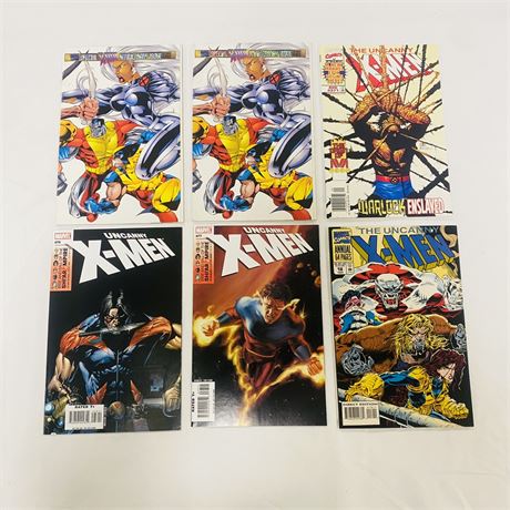 6 Uncanny X-Men Comics