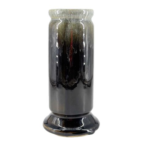 Vintage Robinson Ransbottom Pottery Drip-glaze Cylinder Vase