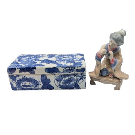 Box and Figurine