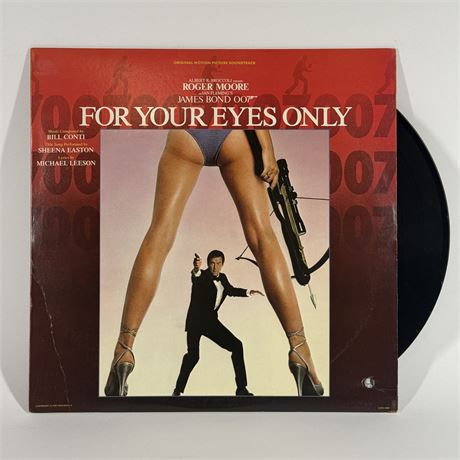 Bill Conti "For Your Eyes Only" LP