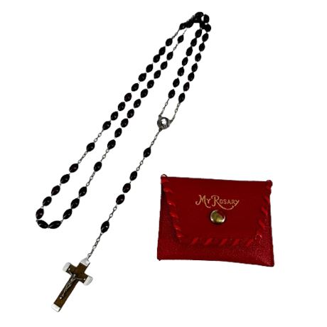 Vintage Rosary with Case