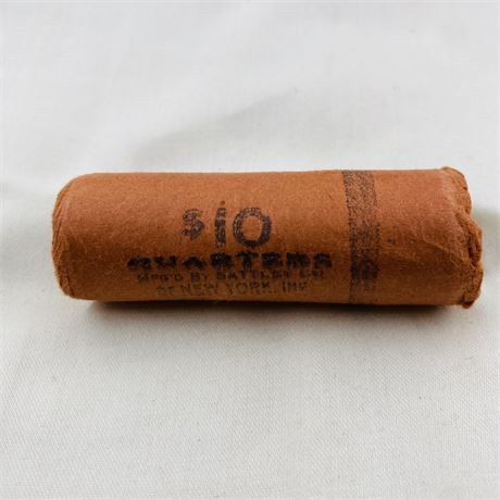 1959-P GEM BU $10 Roll Silver Quarters