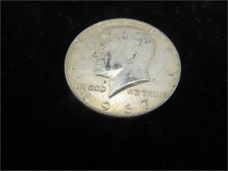 1967 Kennedy Half Dollar