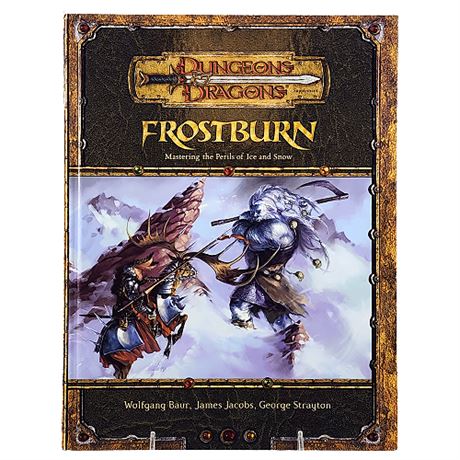 Dungeons & Dragons "Frostburn: Mastering the Perils of Ice & Snow"