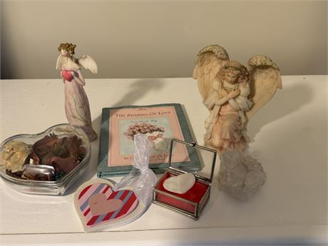 Angels, Trinket Box & Book