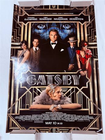 The Great Gatsby Original DS 27x40” Movie Poster