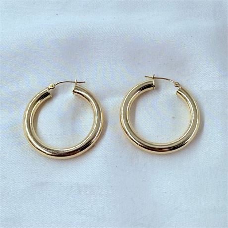 2.32g 14k Gold Earrings