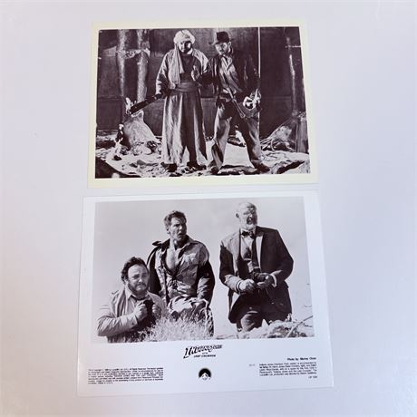 Vintage Indiana Jones 8x10 Photographs