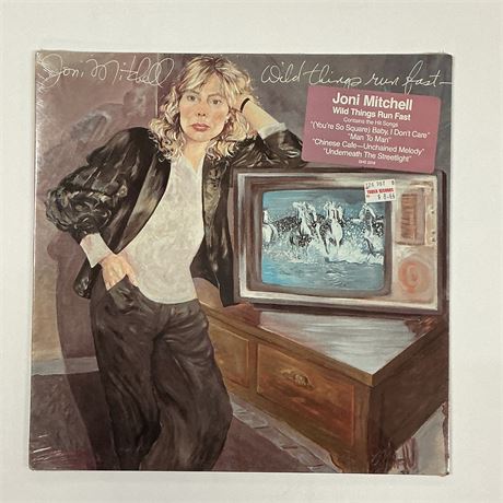Joni Mitchell Wild Things Run Fast Sealed Vinyl Record