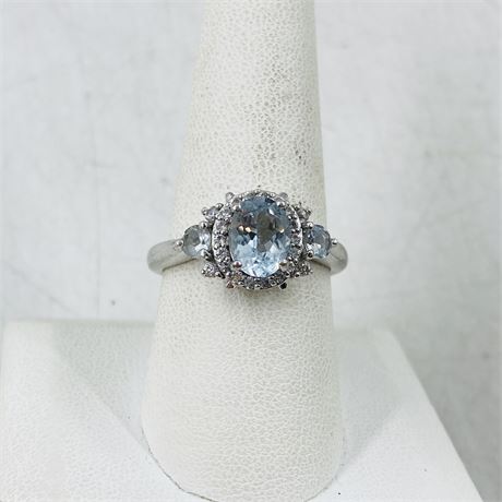 4g Sterling Ring Size 9.25