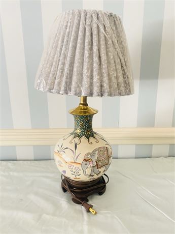 Vintage Elephant Lamp