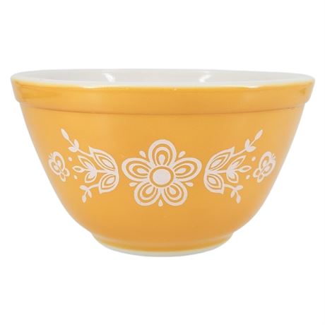 Vintage PYREX 401 Butterfly Gold 1.5 Pint Mixing Bowl