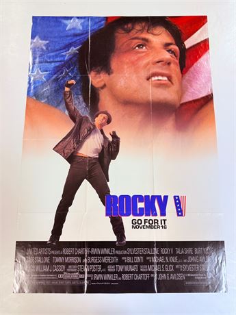 Rocky V Original 27x40 Movie Poster