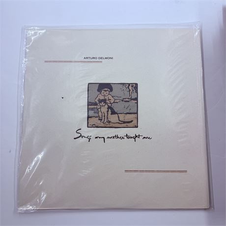 Sealed Arturo Delmoni Somgs My Mother Taught Me Vinyl Record