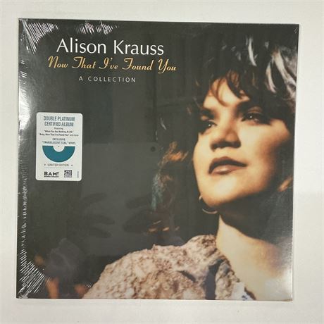 Alison Krauss Now That I’ve Found You Sealed Vinyl Record