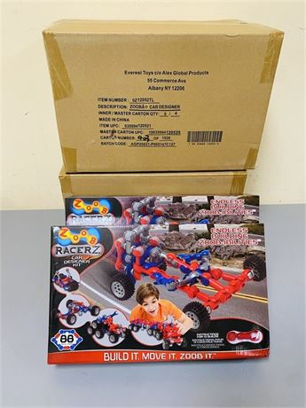 10 Racerz 88pc Car Designer Sets