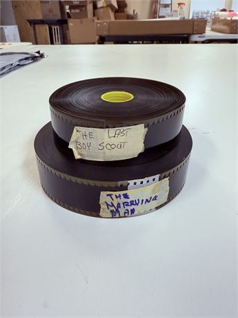 2 Original 35mm Movie Trailers