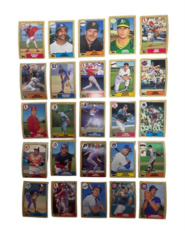 1987 Topps Lot of Baseball Cards