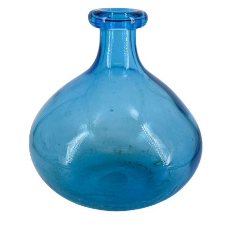 Blenko Style Mid-Century Blown Glass Bottle