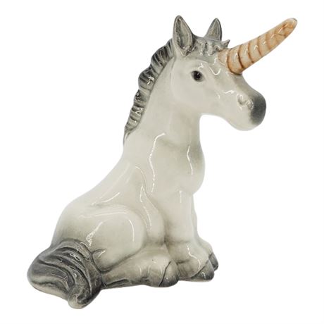 Vintage Goebel W. Germany Ceramic Unicorn Figurine