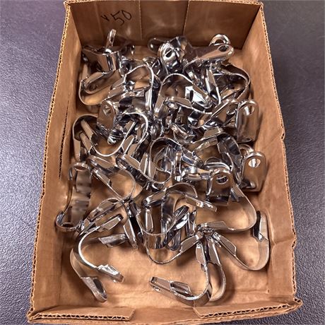 50 NOS Mirror Clamps
