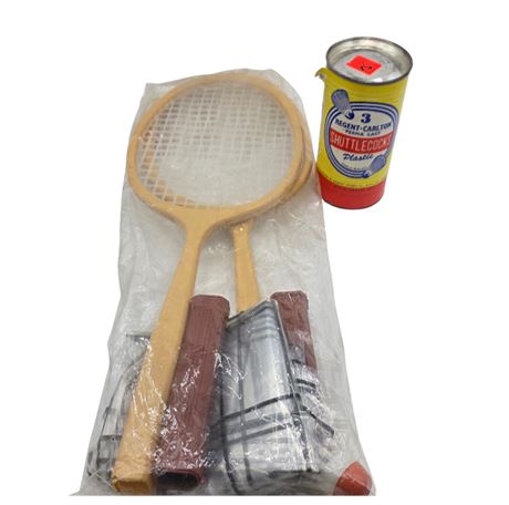 Kids Size Badminton Set with Sealed Shuttlecocks