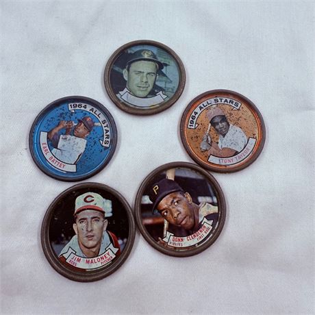 1964 Topps Baseball Coins Lot