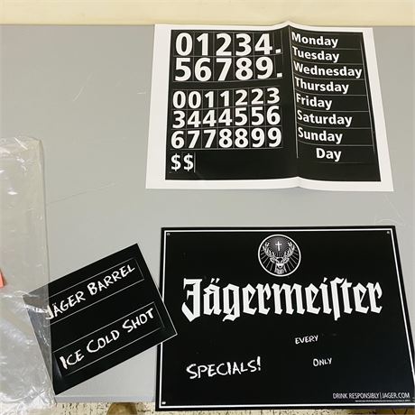 12x17” Jagermeister Special Board