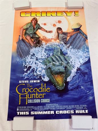 Crocodile Hunter Original 27x40 Movie Poster - ROLLED