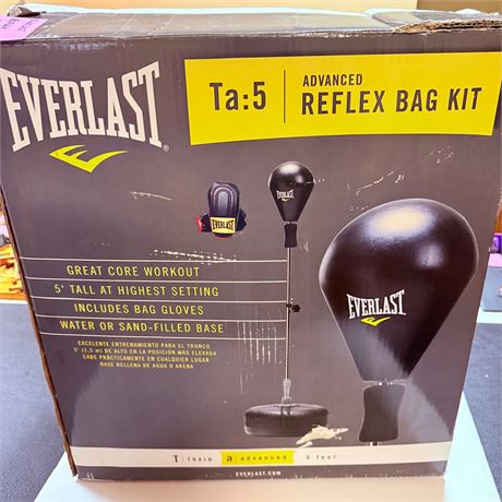Everlast Reflex Punching Bag Kit