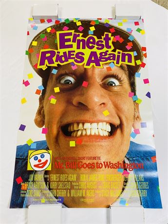 Ernest Rides Again Original DS 27x40 Movie Poster - Rolled