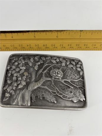 Chesire Cat Belt Buckle