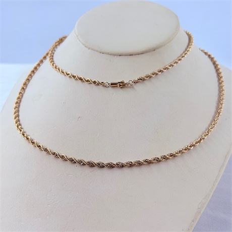 8.24g 14k Gold Necklace