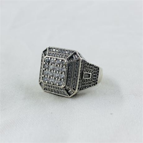 7.8g Sterling Ring Size 8.5