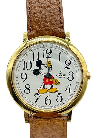 Large Face Mickey Mouse Watch - Lorus