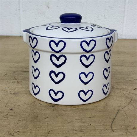Two Bears Pottery Cookie Jar