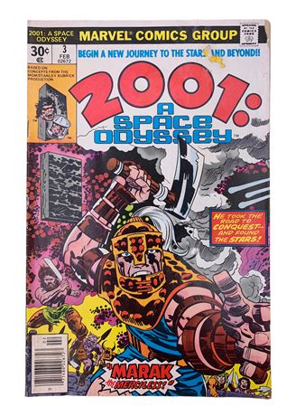 30 cent Marvel Comics Group 2001 A Space Odyssey 1976 Comic Book