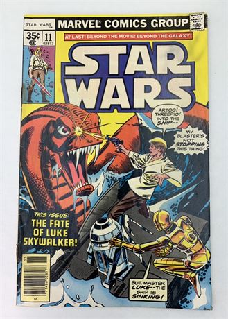 35 cent No 11 1978 Star Wars Marvel Comic Book